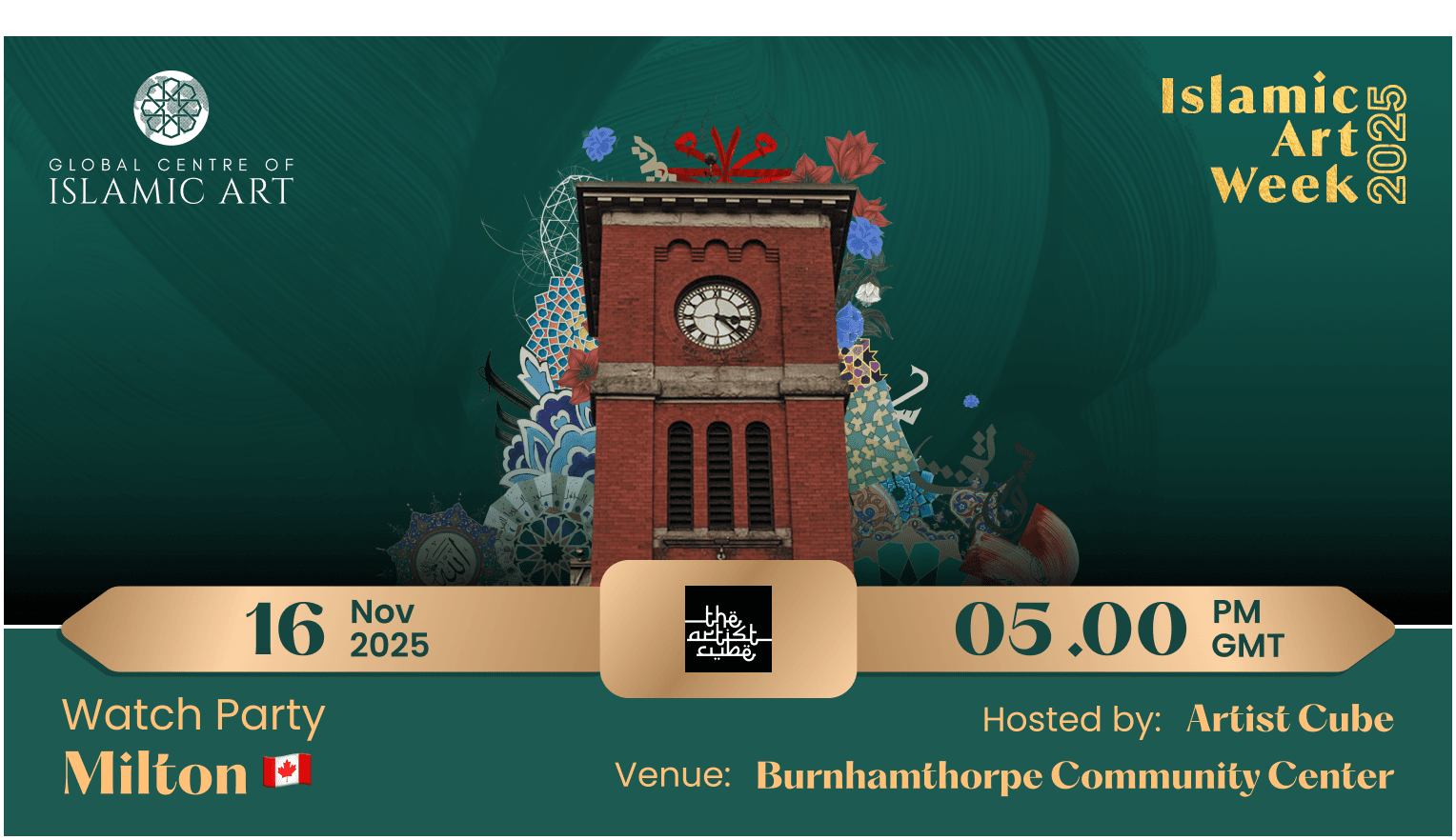 Watch Party Mississauga - Artist Cube